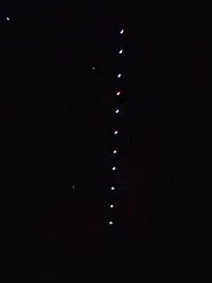 استارلینک در شب